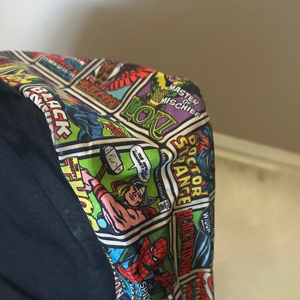 Marvel Multicolor Comic Backpack - image 5